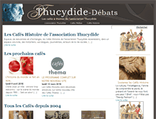 Tablet Screenshot of cafes.thucydide.com